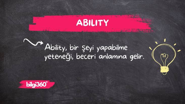 Ability: Anlamı ve Kullanımı