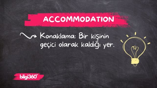 Accommodation: Anlamı ve Kullanımı