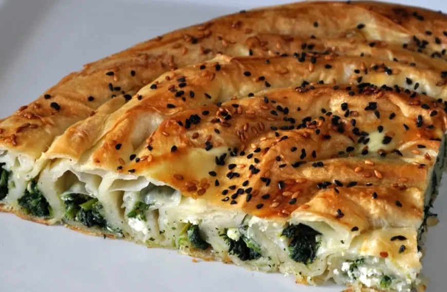 Ispanaklı Börek Tarifi – Pratik ve Lezzetli Adım Adım Yapım